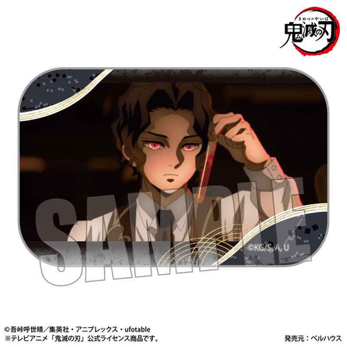 『鬼滅の刃刀鍛冶の里編』メモリーズスクエア缶バッジ 鬼ver. /鬼舞辻 無惨【202508再販】